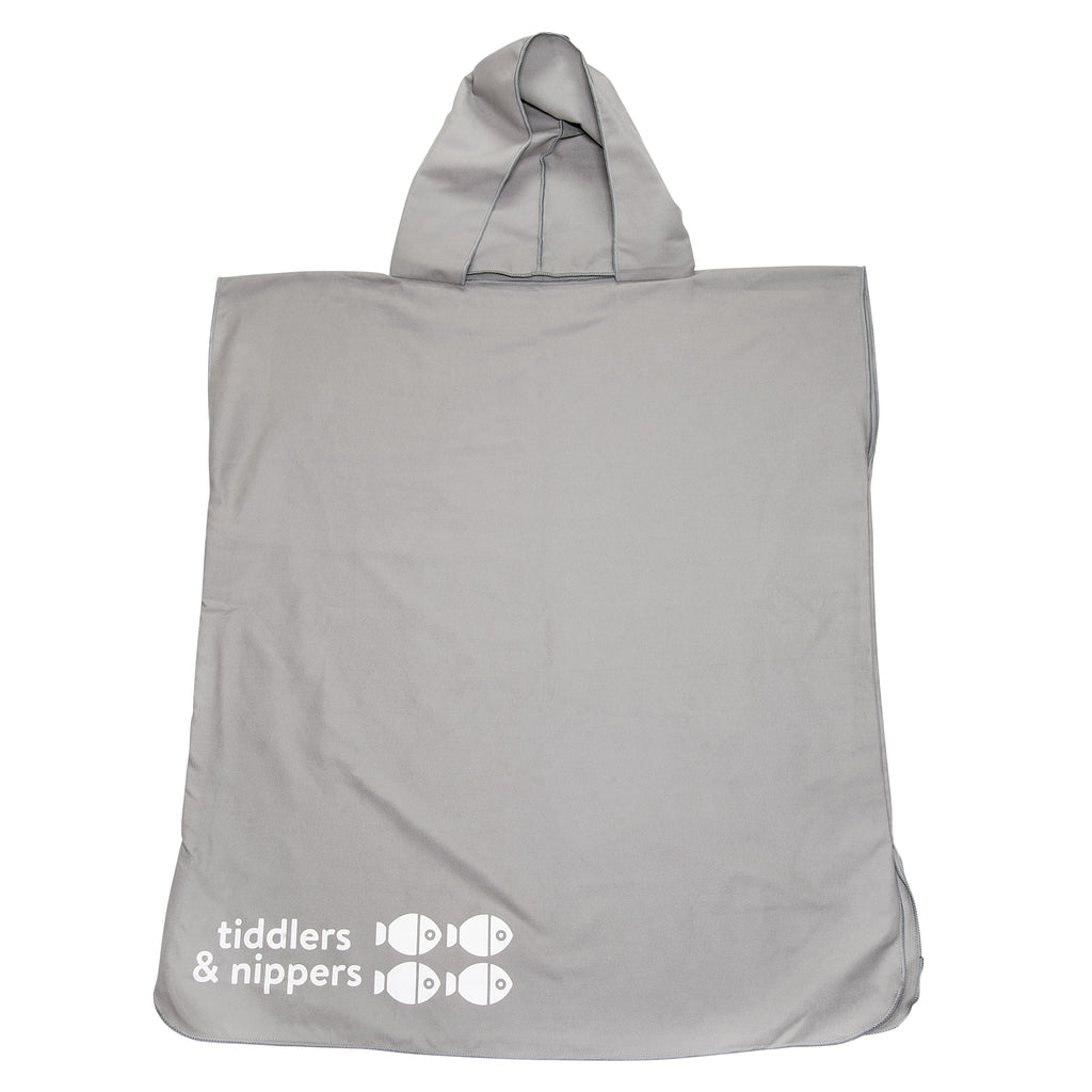 Large Grey Hooded Towel